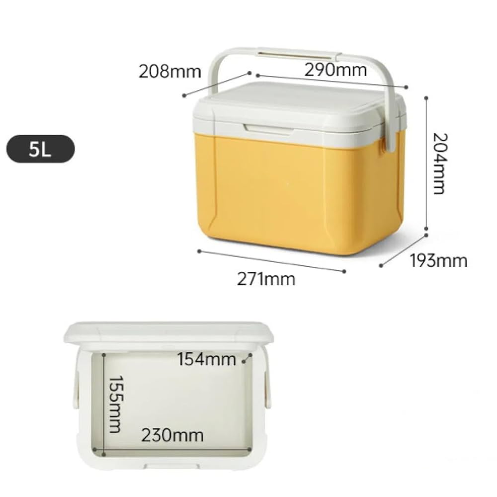 Amazon | クーラーボックス 48h保冷 高性能断熱材を採用 5L/18L